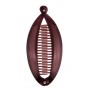 Accesoriu tip banana pentru prins parul din plastic PZS002CC - Visiniu
